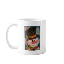 Let It Snow - Frosty Snowman Mugs