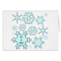 Let It Snow cards