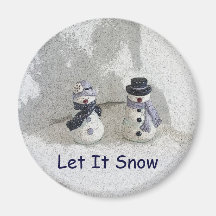 Let It Snow Magnet