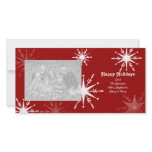 Let It Snow Photocards Photo Card Template