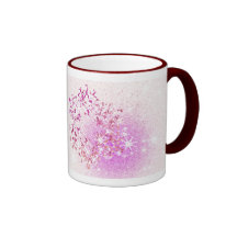 Let it Snow Pink Mugs