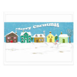Let it snow ! postcard