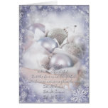 Let it snow violet Card