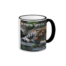 Let Sleeping Tigers Lie Mug