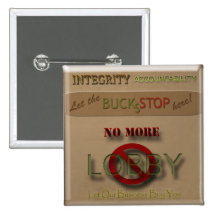 Let the Bucks Stop Here Pins