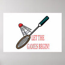 Let The Games Begin Poster
