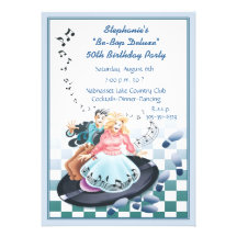 Let The Good Times Roll © Personalized Invitation