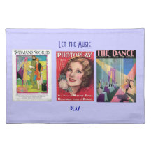 Let the Music Play Placemat