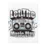 Let the Music PLay Postcards
