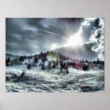 Let the sun in poster