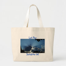 Let The, Sunshine In! Canvas Bag