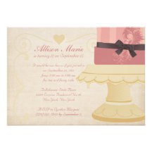 Let Them Eat Cake Invitations