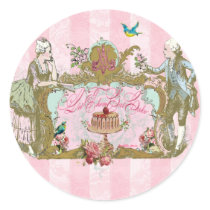 Let Them Eat Cake Seals or Stickers