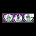 LET THERE BE LIGHT - Smile Share Inspire bumper stickers