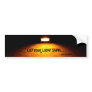 LET YOUR LIGHT SHINE... RELIGIOUS BUMPER STICKER