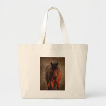 L'étalon solitaire sac en toile