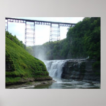 Letchworth Park Railroad Bridge Print
