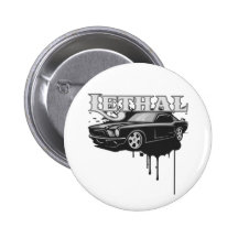 Lethal Muscle Car Pin