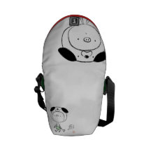 Let's わんこぶぅ クーリエバッグ