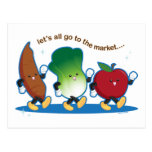 Let's All Go to the Market Post Card