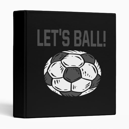 Lets Ball 3 Ring Binders