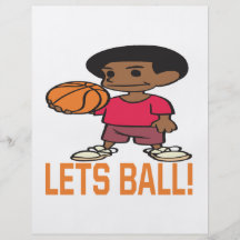 Lets Ball Custom Flyer