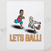 Lets Ball Full Colour Flyer