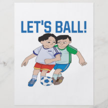 Lets Ball Full Colour Flyer