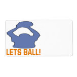 Lets Ball Shipping Label