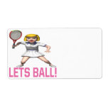 Lets Ball Shipping Label