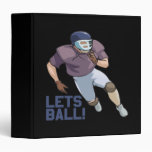 Lets Ball Vinyl Binder