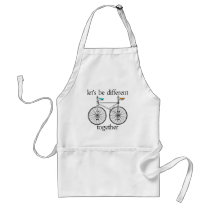 Let's Be Different Together Apron