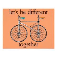 Let's Be Different Together Custom Invite