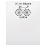 Let's Be Different Together letterhead