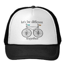 Let's Be Different Together Trucker Hats