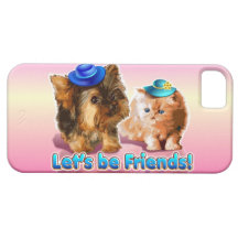 Let's Be Friends iPhone 5 Case
