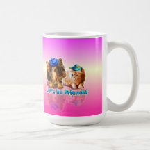 Let's Be Friends Mug