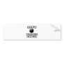 Let's Bomb Bladder Cancer Bumper Sticker