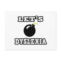 Let's Bomb Dyslexia