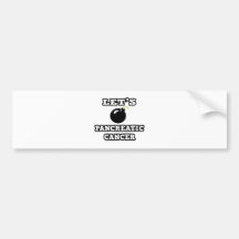 Let's Bomb Pancreatic Cancer Bumper Sticker