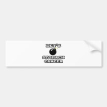 Let's Bomb Stomach Cancer Bumper Stickers