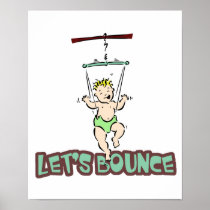 Lets Bounce baby jumper bouncer Poster