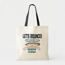 Lets Bounce Canvas Bag