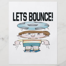 Lets Bounce Full Color Flyer