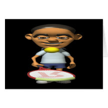 Lets Bounce Greeting Cards