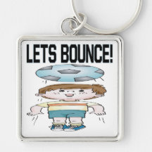Lets Bounce Keychains