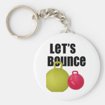 Let's Bounce Keychains
