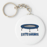 Lets Bounce Trampoline keychains