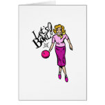 Let's Bowl Greeting Card