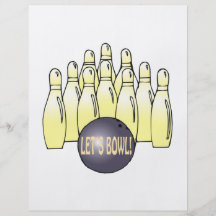Lets Bowl Full Colour Flyer